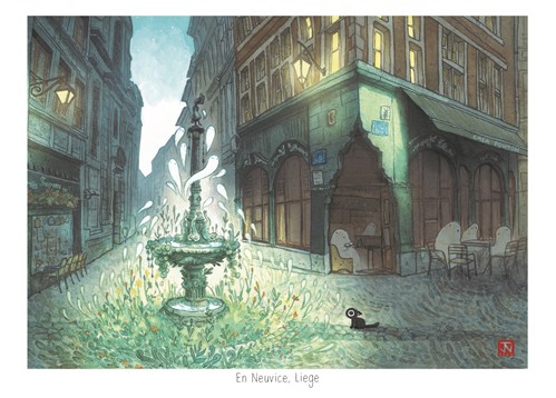 Illustration "En Neuvice" 21X30