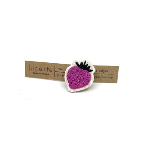 Broche fraise