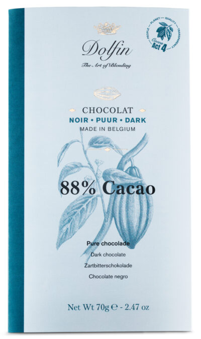 Chocolat Noir / 88% cacao 70gr