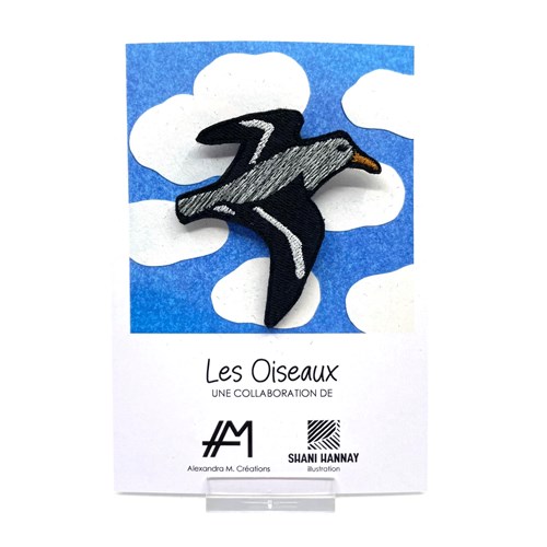 Broche " Mouette"