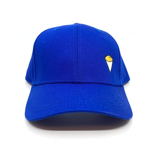 Casquette FRITES bleu vif