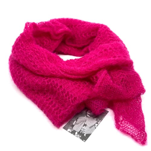 Etole mohair fushia