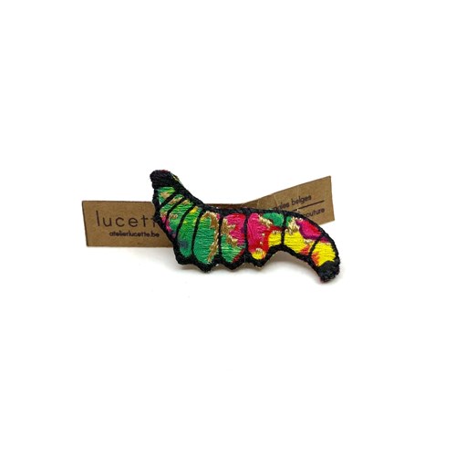 Broche chenille