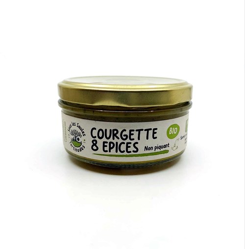 Tartinade courgettes 8 épices 140gr