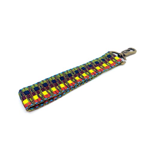 Porte-clé tissé multicolor 11477