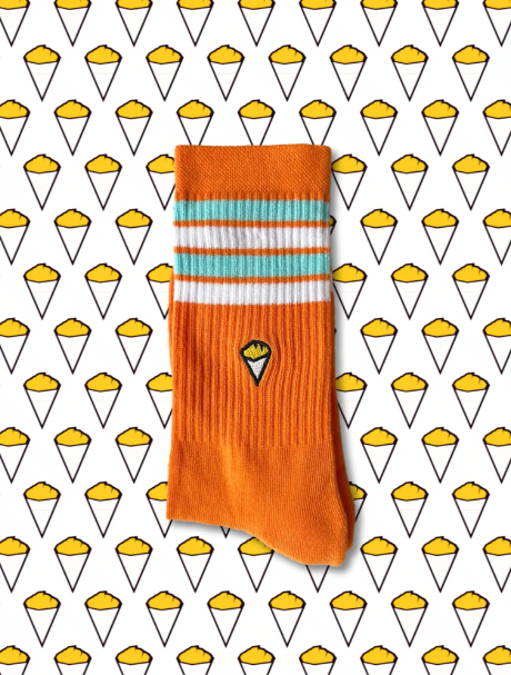 Chaussettes sport frites AUGUSTINE