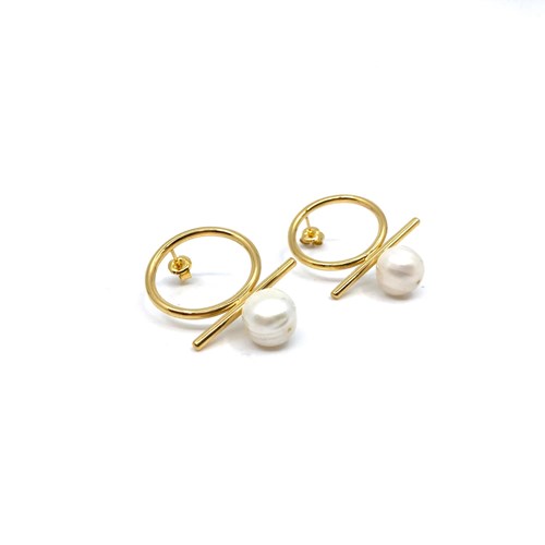 Boucles d'oreilles Ecume